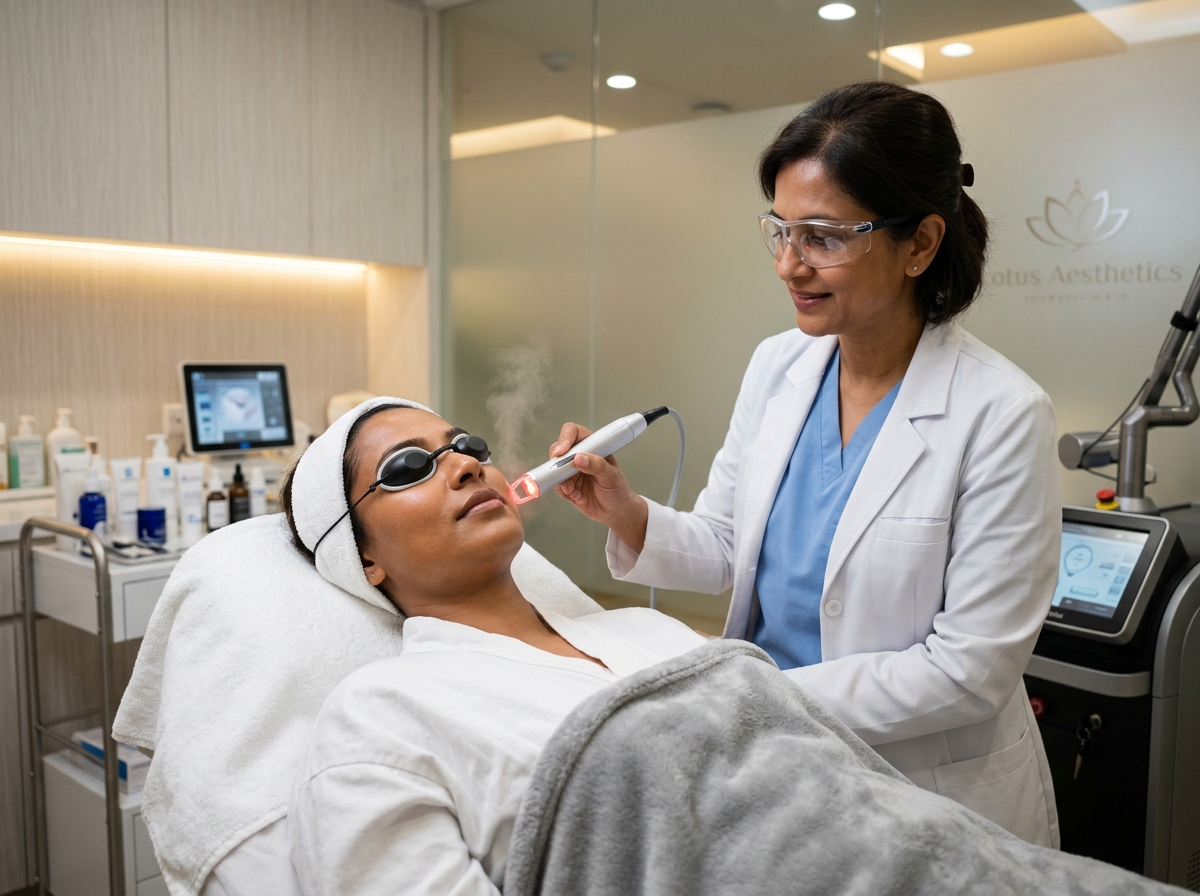 Laser Skin Rejuvenation Procedure